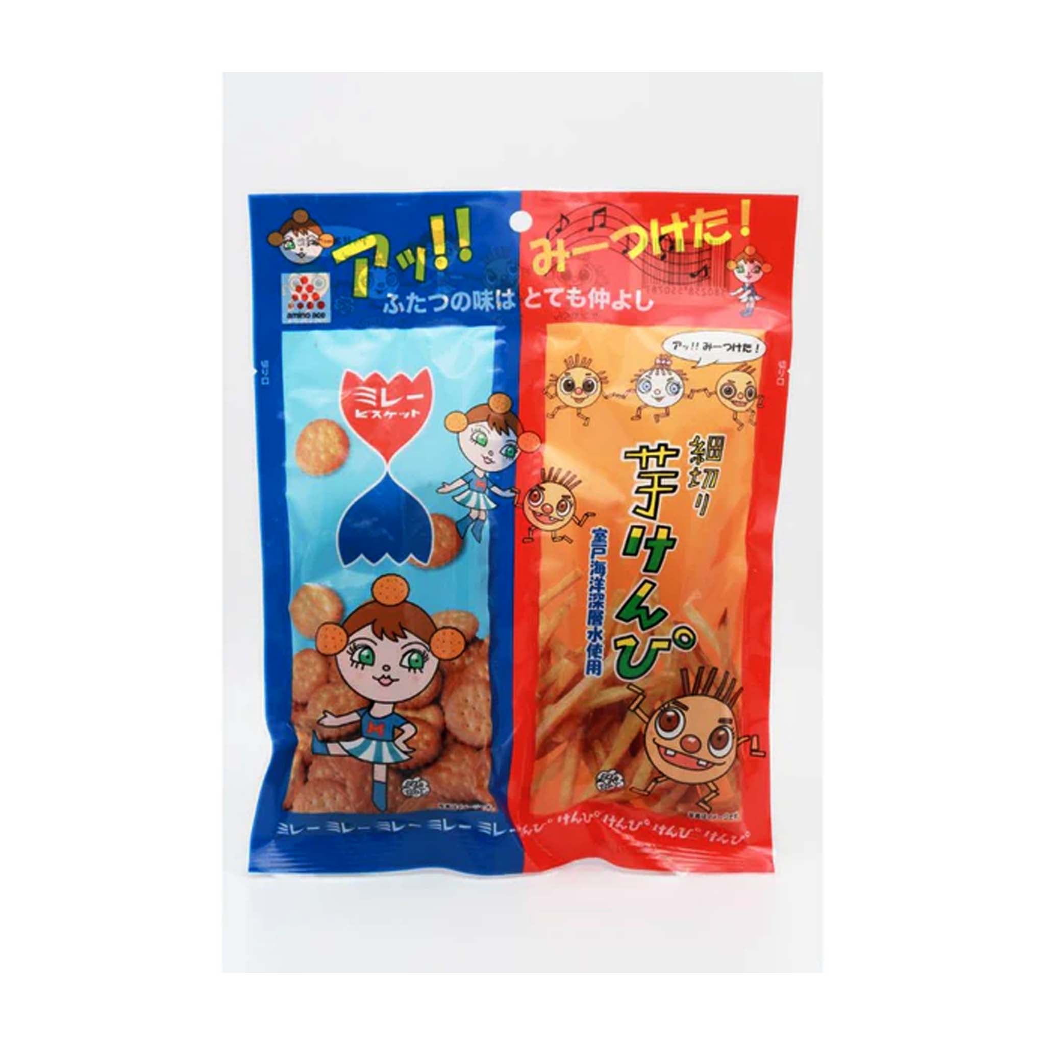 Nomura Irimame Kakoten Millet Biscuits and Kenpi Sweet Potato Sticks